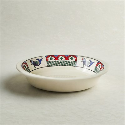 Karaca x Ömür Akkor İznik Balık Fırın Kabı 22 cm