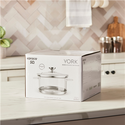 Karaca York Borosilikat Cam Tencere