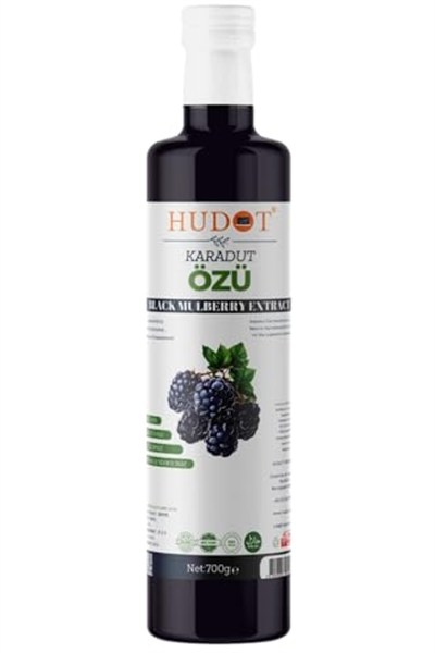 Karadut Özü HUDOT® Premium Gurme –%100 Doğal, Koruyucu & Şeker İlavesiz – 700 g (Cam Şişe) – Doğadan Sofraya Lezzet