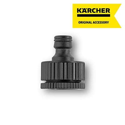 Karcher Musluk Adaptörü (G1 w/ G3/4) Çap Düşürücü - Seçenekler: Musluk Adaptörü G1 w/ G3/4 Çap Düşürücü