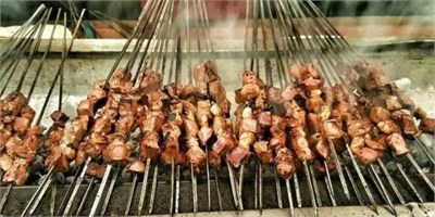 Kare Çöp Şiş Ciğer Şiş Tavuk Şiş Kuşbaşı Et Şişi 10 Adet 70 cm (5mm)