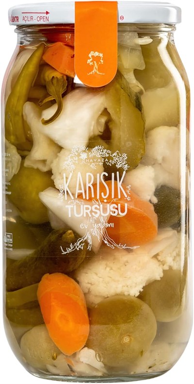 Karışık Beyaz Turşu - 1000 gr.