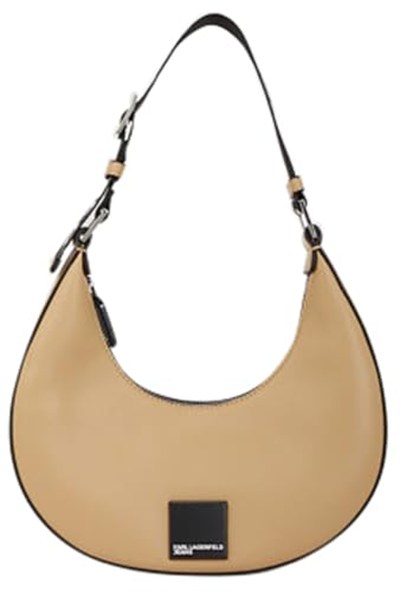 KARL LAGERFELD JEANS Bayan Box Logo Halfmoon Bag