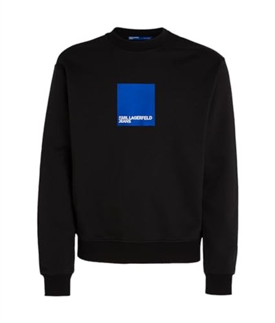KARL LAGERFELD JEANS Erkek Klj Regular Logo Sweat Sweatshirt