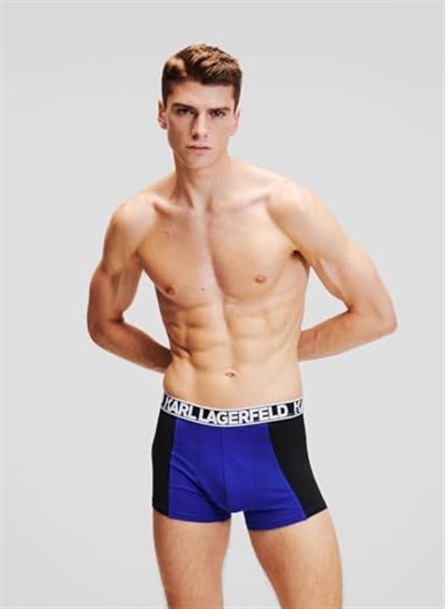 KARL LAGERFELD Tam elastik bagaj seti (3x) Boxer Şort Erkek