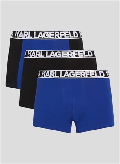 KARL LAGERFELD Tam elastik bagaj seti (3x) Boxer Şort Erkek