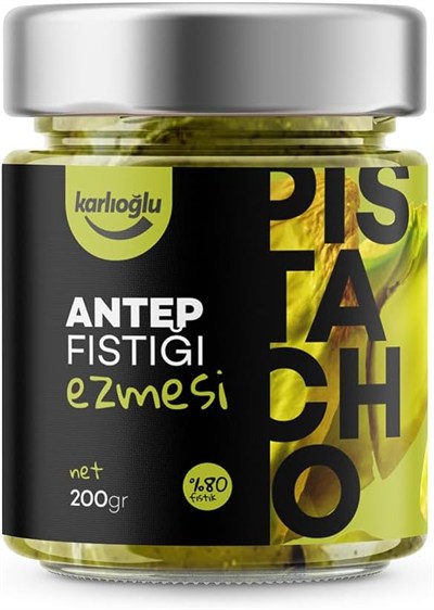 Karlıoğlu Antep Fıstığı Ezmesi Premium 200GR