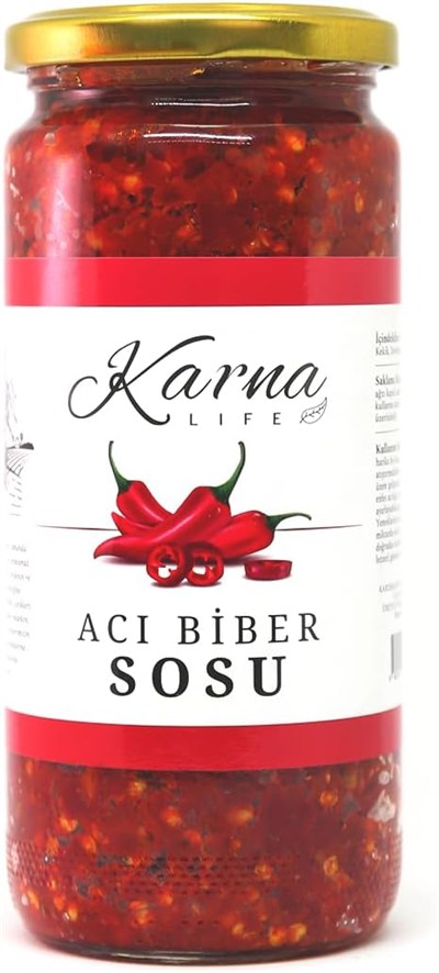 Karna Life Acı Biber Sosu 500 Gr