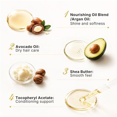 Karseell Argan İçerikli Saç Bakım Yağı 50 ml Maca Özü Saç Bakım Yağı