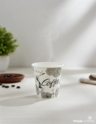 Karton Bardak 2,5 Oz 50 Adet Kahve Bardağı Küçük Bardak Türk Kahvesi Bardağı Espresso Bardağı