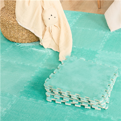 Kaşmir Halı 4lü Puzzle Mat 30x30 cm
