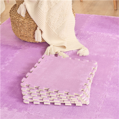 Kaşmir Halı 4lü Puzzle Mat 30x30 cm