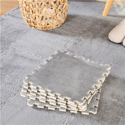 Kaşmir Halı 4lü Puzzle Mat 30x30 cm