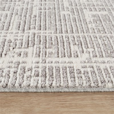 Kaşmir Halı 7/24 İskandinav Sten Gri 160x230 cm