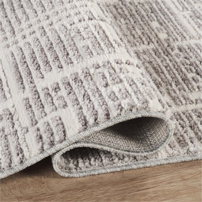 Kaşmir Halı 7/24 İskandinav Sten Gri 80x150 cm