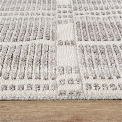 Kaşmir Halı 7/24 İskandinav Velar Gri 120x180 cm