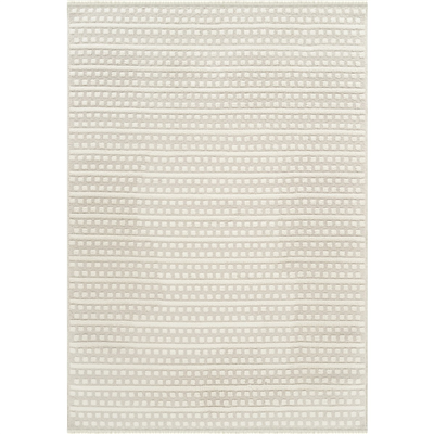 Kaşmir Halı 7/24 Plushy Runa Cream 80x300 cm