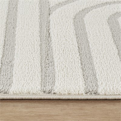 Kaşmir Halı 7/24 Plushy Runa Gray 120x180