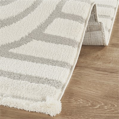 Kaşmir Halı 7/24 Plushy Runa Gray 200x290