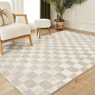 Kaşmir Halı 7/24 Plushy Todra Gri 80x300 cm