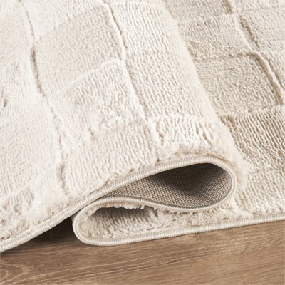 Kaşmir Halı 7/24 Plushy Todra Krem 160x230 cm