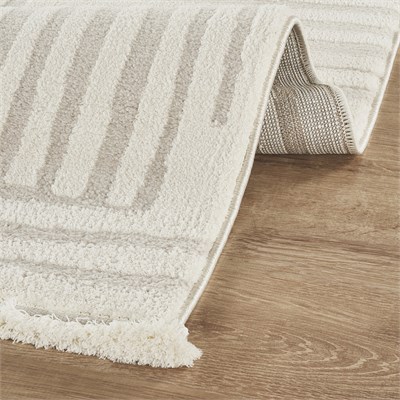 Kaşmir Halı 7/24 Plushy Tova Cream 120x180