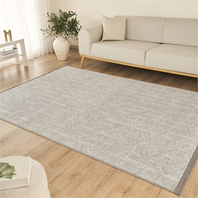 Kaşmir Halı 7/24 Sahara Sofline Aura Grey 80x150 cm