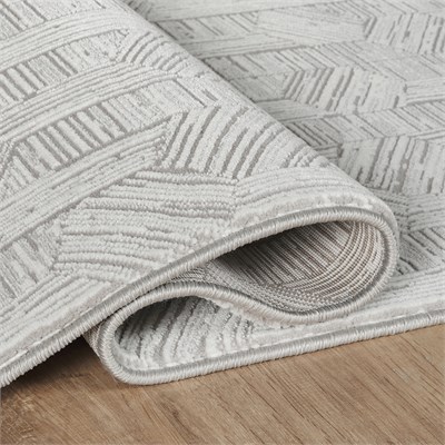 Kaşmir Halı 7/24 Sahara Sofline Aura Grey 50x80 cm
