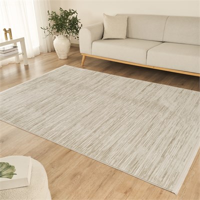 Kaşmir Halı 7/24 Sahara Sofline Noya Beige 80x300 cm