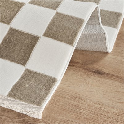 Kaşmir Halı 7/24 Sahara Softline Elen Beige 80x150 cm