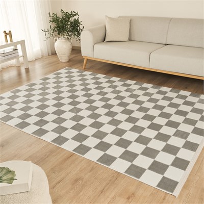 Kaşmir Halı 7/24 Sahara Softline Elen Grey 200x290 cm