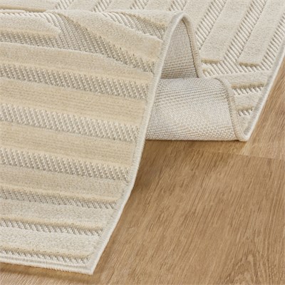Kaşmir Halı İskandav Rune Beyaz 80x300 cm