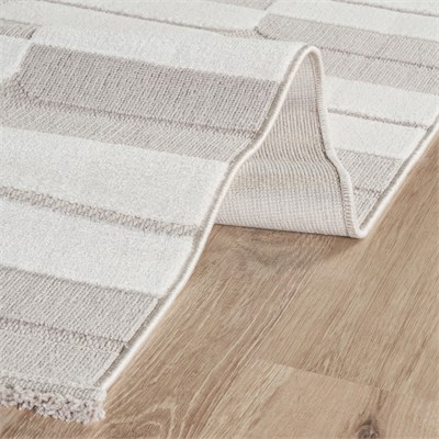 Kaşmir Halı İskandinav Otto Beige 80x150 cm