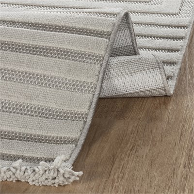 Kaşmir Halı İskandinav Rune Gray 80x150 cm