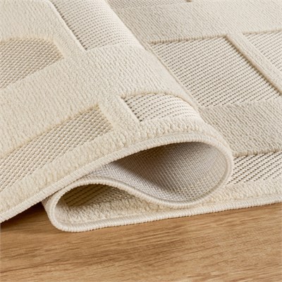 Kaşmir Halı İskandinav Tora White 80x150 cm