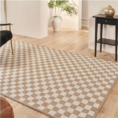 Kaşmir Halı Kilim Jüt Dorne White 160x230 cm