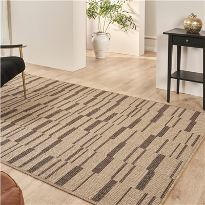 Kaşmir Halı Kilim Jüt Ravon Brown 120x180 cm