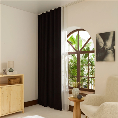 Kaşmir Home Holly Ada Fon Perde Koyu 150x270 cm