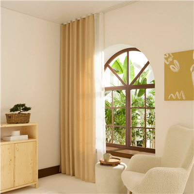 Kaşmir Home Holly Ada Fon Perde Koyu 150x270 cm