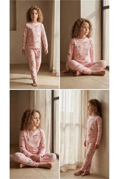 Katia & Bony Kız Çocuk Unicorn Pijama Takımı Pembe 9 Yaş, 12612E2007 - Seçenekler: 2 Yıl, 3 Yıl, 4 Yıl, 5 Yıl, 6 Yıl, 7 Yıl, 8 Yıl, 9 Yıl