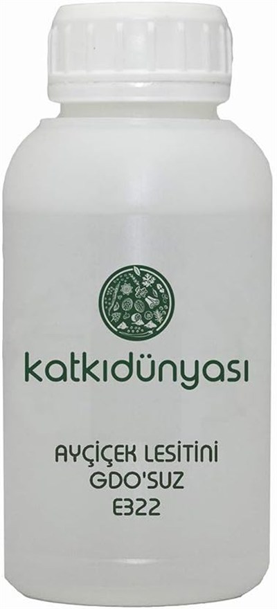 Katkı Dünyası Ayçiçek Lesitini (GDOsuz) E322 100 Gr