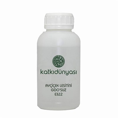 Katkı Dünyası Ayçiçek Lesitini (GDOsuz) E322 100 Gr