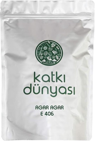 Katkı Dünyası KD1070008A Agar Agar E406, 100gr