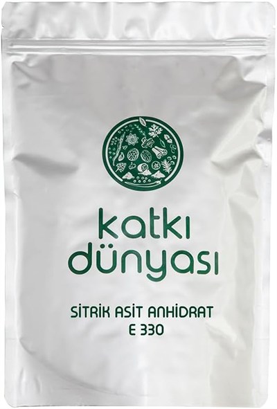 Katkı Dünyası Sitrik Asit Anhidrat E330 1 Kg