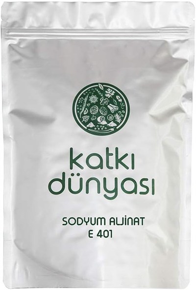 Katkı Dünyası Sodyum Aljinat E401 100 Gr