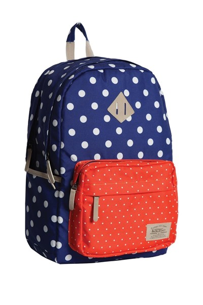 Kaukko Dots Sırt Çantası Lacivert K1027