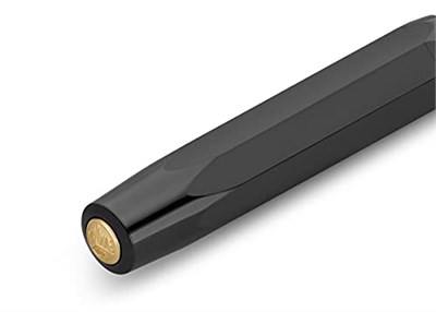Kaweco 10000000 Klasik Sport Dolma Kalem, Medium Uç Siyah - Seçenekler: Medium, Broad, Extra Fine, Fine