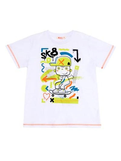 Kaykay Splash Erkek Çocuk T-shirt Kapri Takım