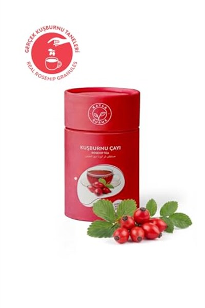Kayla Gurme Kuşburnu Çayı Meyve Taneli Silindir Karton Kutu 175 Gr.