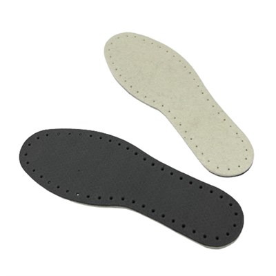 Keçe Tabanlık, Ayakkabı, Örgü Patik Tabanı Krem 39-40
